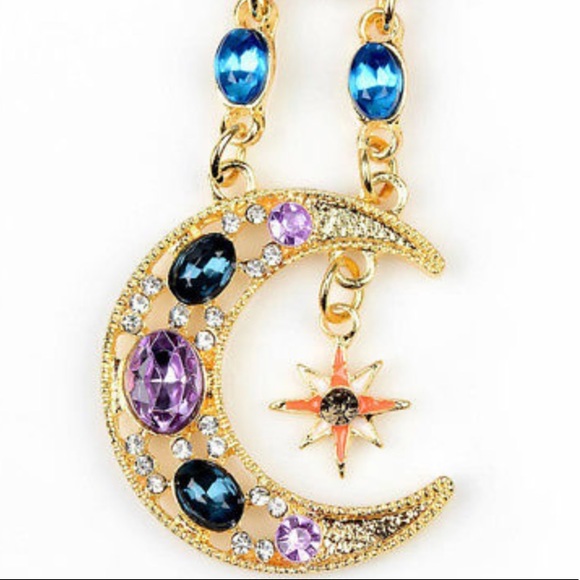 Sun and Moon Earrings - Picture 4 of 6